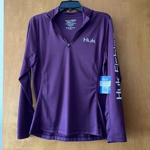 HUK Fishing NWT Women’s size L— Icon X Hoodie